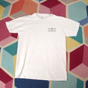 Vans Off The Wall Since Nineteen Sixty Six Men's‎ T-Shirt Small White Crew Neck